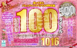 【VR】祝 こあらVR 8周年ありがとう!!SP Re:【ワンコイン】から始まるバレンタイン特別企画2nd 人気女優からのHappy Valentine’s Day スペシャルBOX 1016分特大収録 こあらVR極 超4KHQ 60fps 【永久保存版】