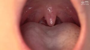 「素人モデルの超激レアな口内・歯・歯抜け・のどちんこ観察プレイ!」素人美女ナナ