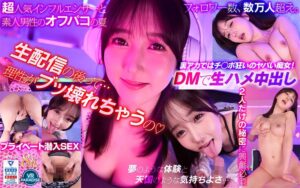 【VR】絶倫ゲーム配信者 @hibiki の裏アカ特定!DMしたらワンナイトOK 彼女のプライベートルームでリアルチン凸体験できちゃいました!!